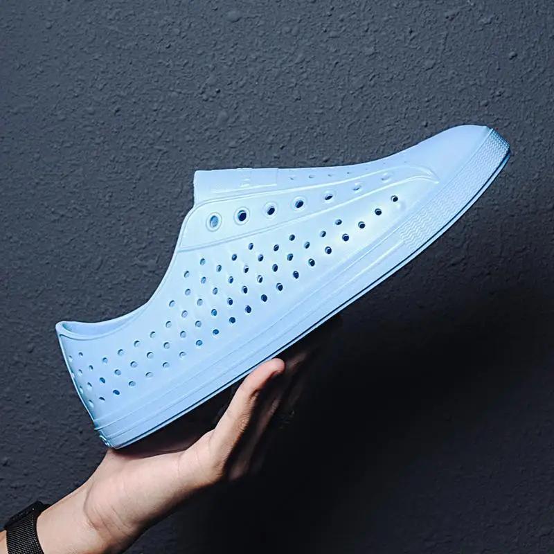 Fashion Height Male Shoe Hole Shoes Beach with Platform Buy New Fashion Color Non-slip Breathable Clearance Sale Open Toe Men's Sandal