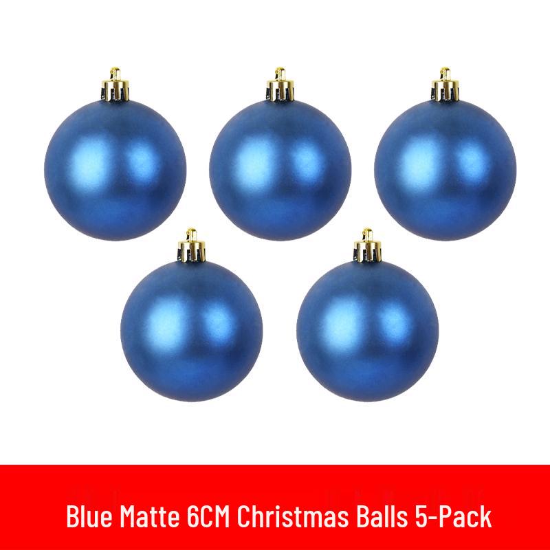 6-30cm Christmas Ornaments: Shiny, Matte & Glitter Balls In Gold, Silver, Red & Green - Plastic Tree Decorations