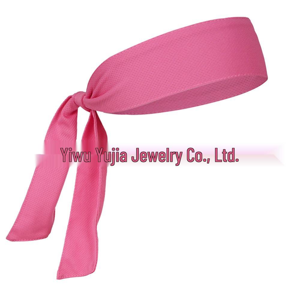 Унисекс Дышащая повязка на голову для йоги и тенниса, завязывающаяся, быстросохнущая