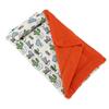 Reptile Sleeping Bag Soft Reptile Bed with Pillow and Blanket for Bearded Dragon Leopard Gecko Lizard