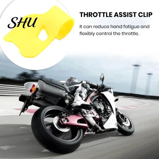 Motorcycle Handlebar Grip Extension Clip Universal Throttle Reduce Hand Fatigue Control Safe Speed Accelerator Assist Electric Flexible