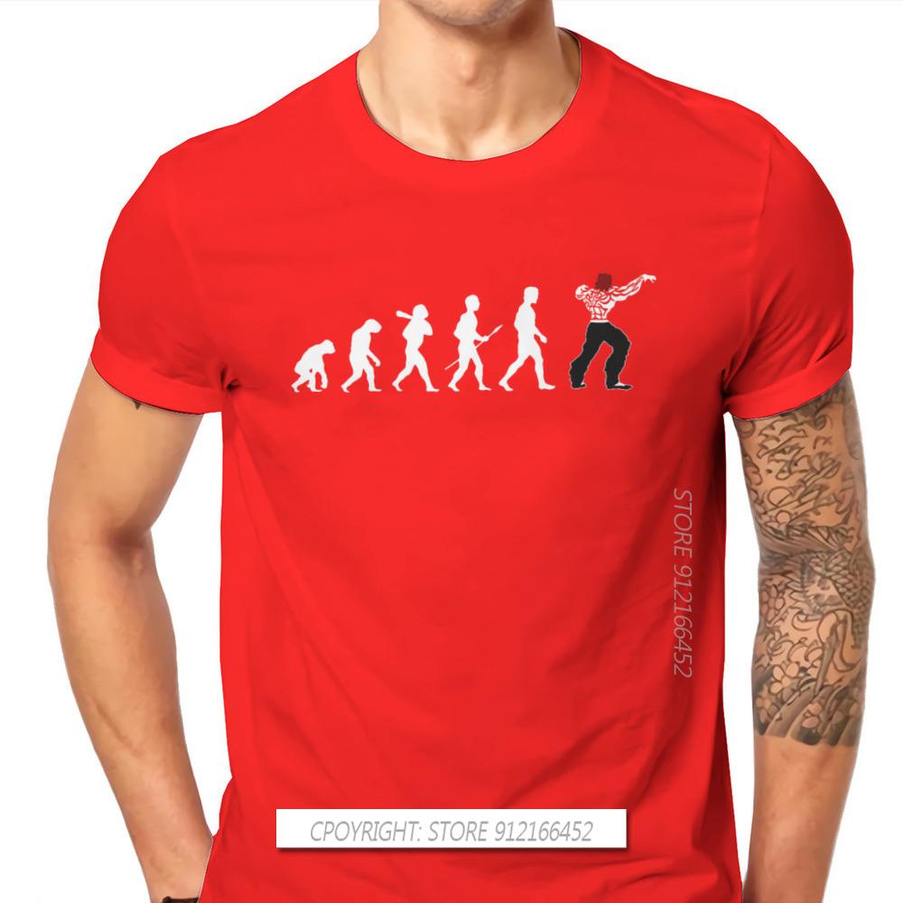 Grappler Baki Hanma Yujiro Dou Manga Tričko Pro Muže Evoluce Ogre Humor Trička Tričko Designér Trendy Volné