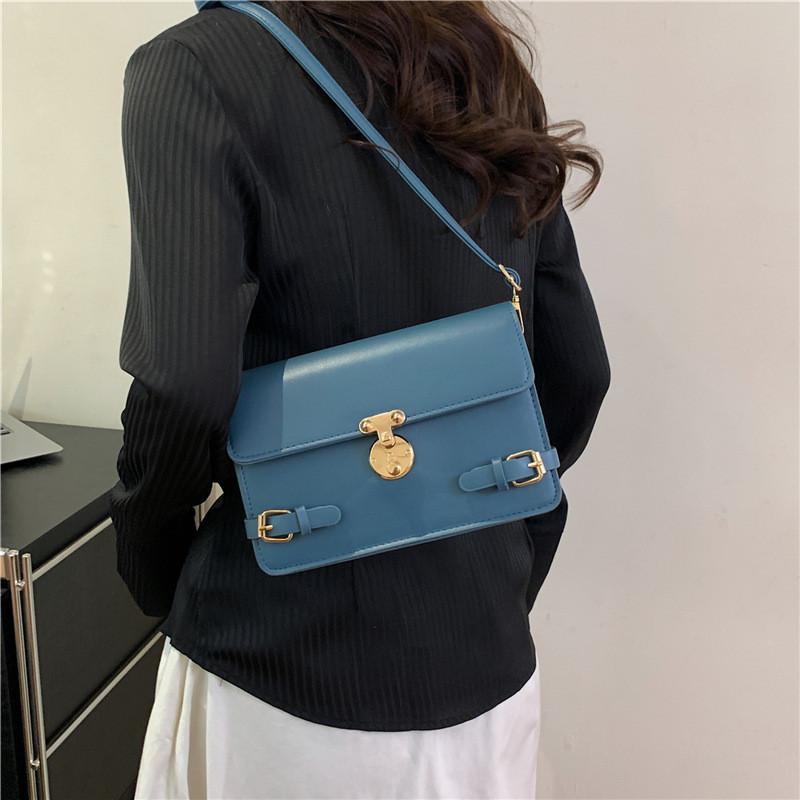 Stylish Urban Chic Small Handbag For Women In Classic Black White Brown Blue And Rose Colors