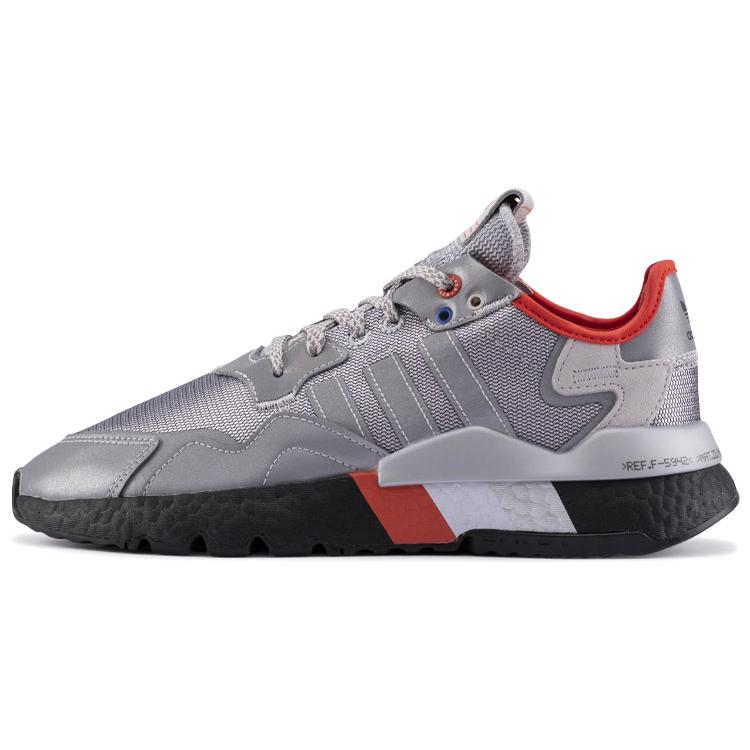 adidas Nite Jogger 'Silver Metallic' (Unisex) Silver Metallic / Silver Metallic / Core Black Casual Shoes FV3787