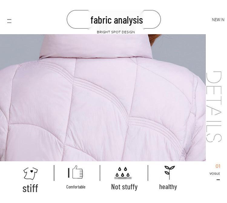 Women's 2025 Short Style Thickened Cotton Jacket - Korean Fashion, Stand Collar, Slimming, Warm, & Versatile