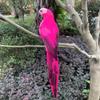 25/35cm Simulation Parrot Garden Decoration Creative Lawn Figurine Ornament Animal Bird Outdoor Garden Party Prop Decoration