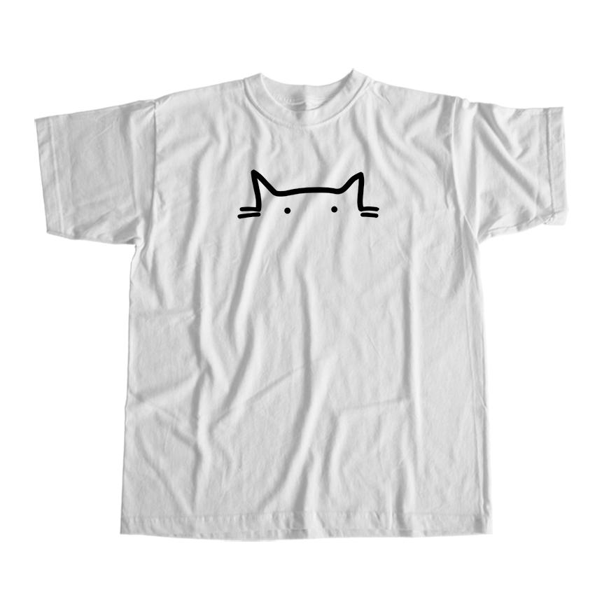 COOLMIND High Quality 100% Cotton Cat Print Men T Shirt Casual Summer Men Tshirt Loost Cool T-shirt Male Tee Shirts Mo0167