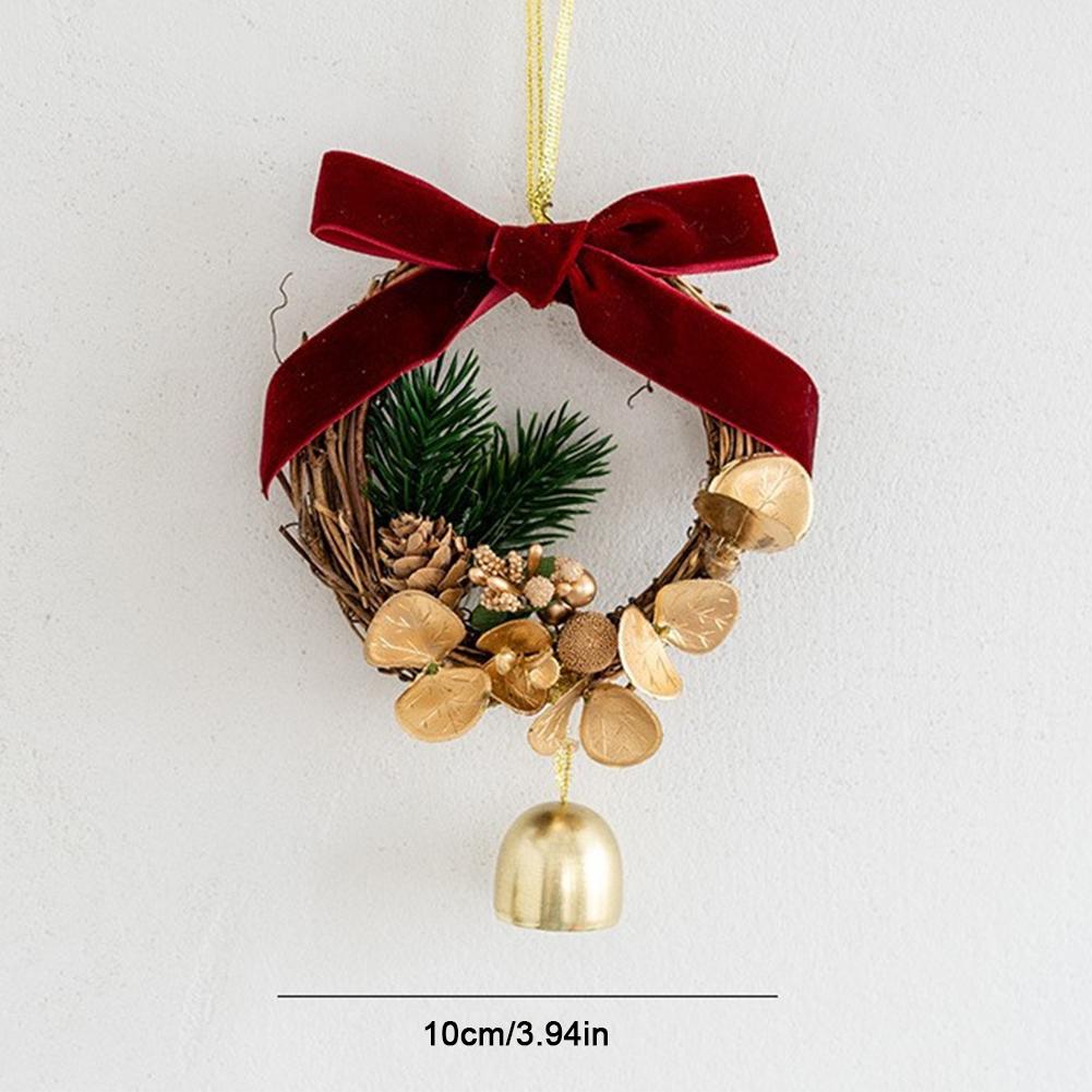 Christmas Decorations Christmas Tree Pendants Simulation Novelson New Year Bell Car Hanging Indoor Pendant  Christmas Gifts