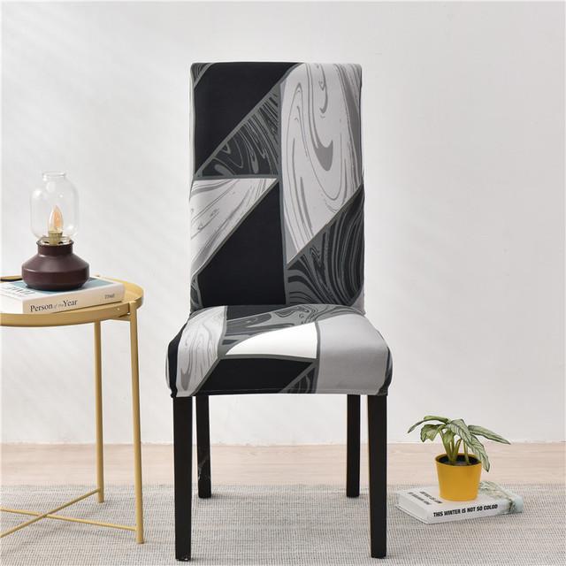 Spandex Seat Chair Cover Removable Slipcover Anti -Dirty Kitchen Cover For Banquet Wedding Dinner Restaurant Housse De Chaise 1pc for Home