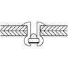 Premium Lobtex Blind Rivets Stainless Steel NSS63 (1000 Pieces) 6-3