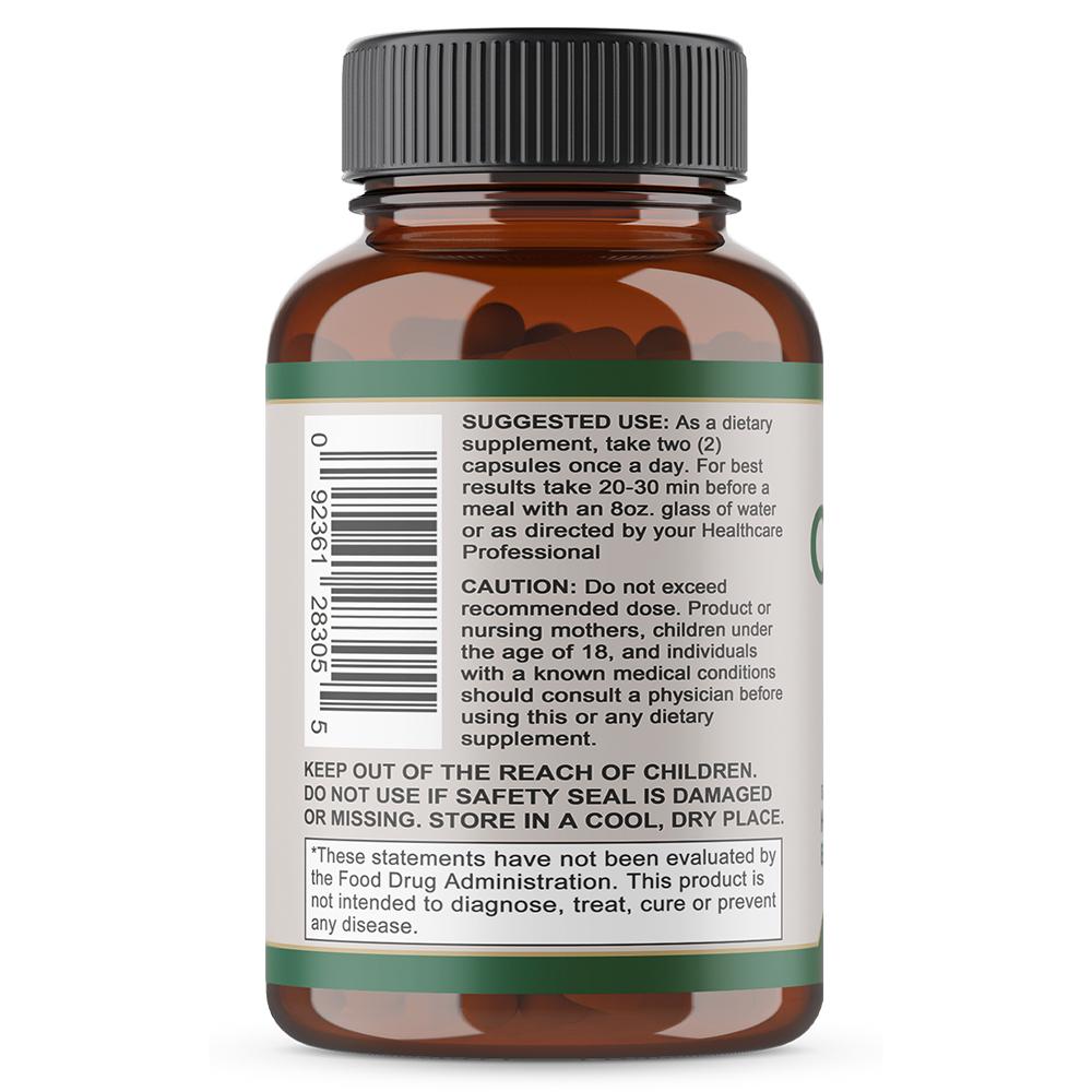 Calcium 900 Mg Dietary Supplement, With Vitamin D3 1600 IU, 120 Capsules Per Bottle