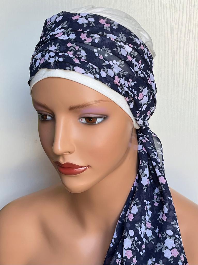 Turban Wera Bm Ecru 378 Scarf After Chemotherapy