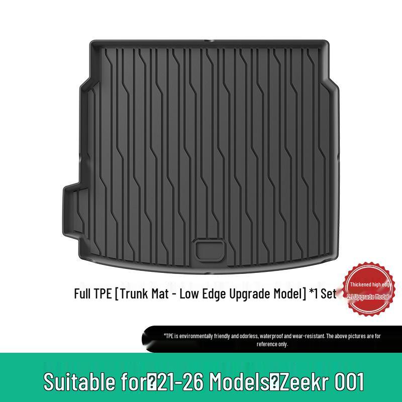 Zeekr 001 2021-2026 Custom TPE Floor, Trunk, and Seat Back Mats