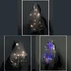 Bow Veil Bridesmaid Bridal LED Light Bride Veil Wedding Veil Korean Bride Headwear Bride Crown