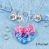 Bff Friendship Necklace, Magnetic Attraction Heart Necklace, Magnetic Necklace Set, Jewelry