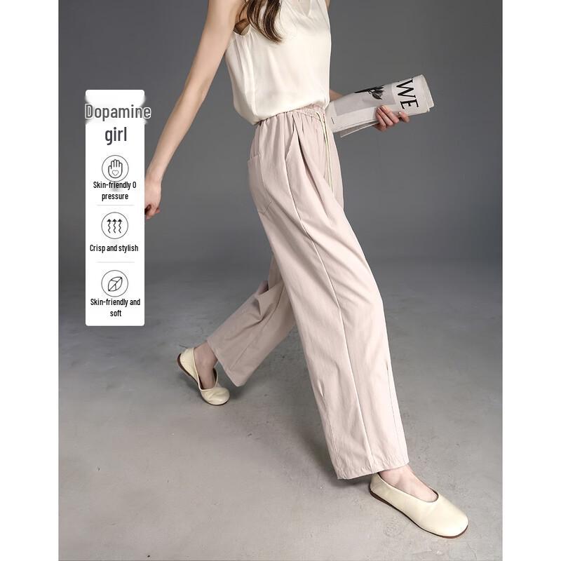 Demana 'Confession Balloon' Women's Summer Straight Leg Casual Pants