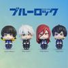 Version Q Cute Kawaii Isagi Yoichi Anime Figure Blue Lock Nagi Seishiro Action Figure Chigiri Hyoma Figurine Collection Doll Toy