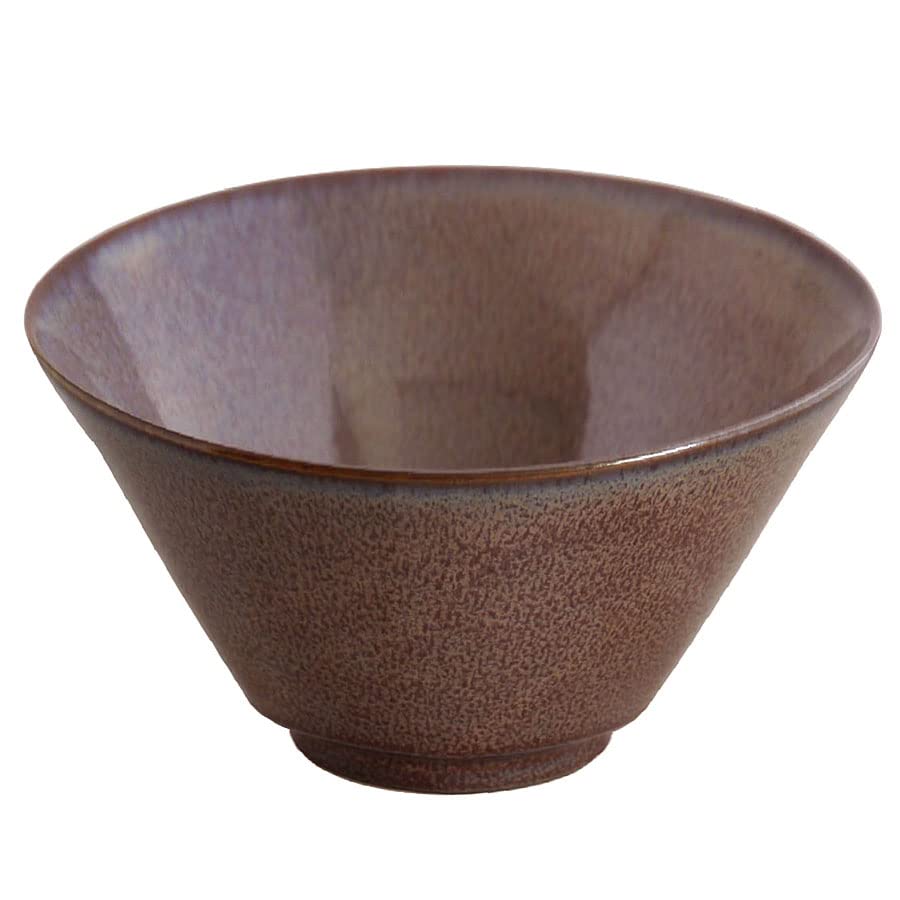Marusan Kondo Small Made in Microwave and Dishwasher Compact Instant Bowl Instant Bowl 22505 Bowl, 900ml, Stylish, Japan, Safe, Storage, L, Brown,
