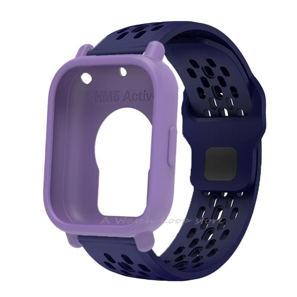 Band+Case For Redmi Watch 5 Active Silicone Strap Cover Sport Wristband Correa For Redmi Watch 5Lite Band Shell Suit Accessories