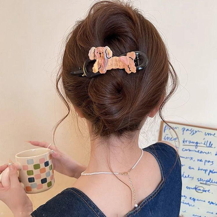 Francouzská retro perlová twist sponka do vlasů—Elegantní jednoslovný styl pro ženy