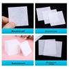 Nail Polish Remover Cotton Pads - Large Capacity Wipes for Nail Art Cleaning