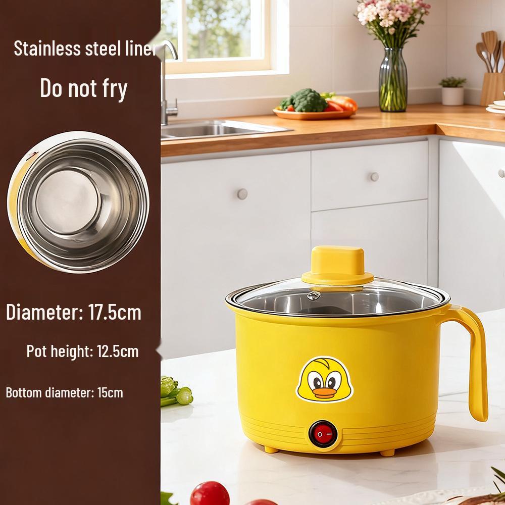 

Многофункциональная электрическая плита с антипригарным покрытием: Горшочек для лапши быстрого приготовления большой емкости для общежития Convenient Mechanical