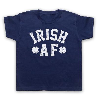 Dzień Świętego Patryka Irlandzki Af Szczęśliwa Koniczyna Irlandzki Święty Dzieci Dziecięcy T-Shirt