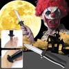 Halloween Retractable Knife Trick Toy Stage Prop Novelty Joke Toy Costume Accessory for Party Performance