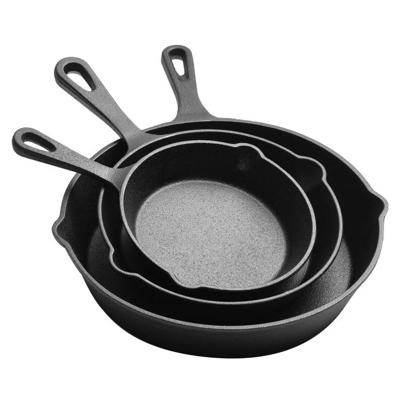 ZISIZ Cast Iron Frying Pan