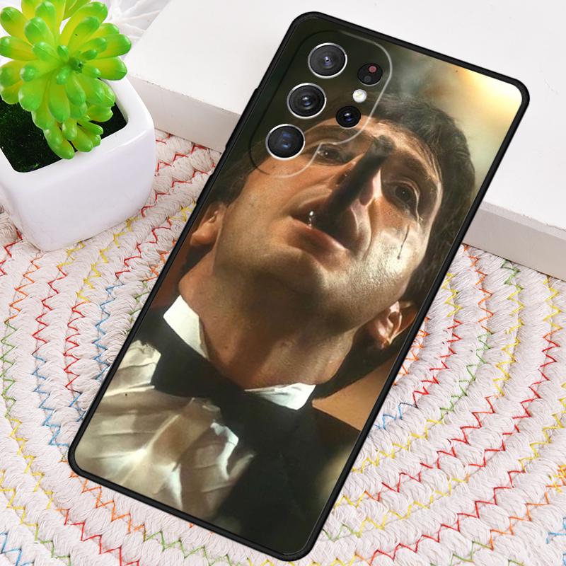 Scarface Tony Montana Print Phone Case For Samsung Galaxy Note 10 Pro S26 S25 S24 S23 S22 Ultra Plus S21 FE S20 Shockproof Cover