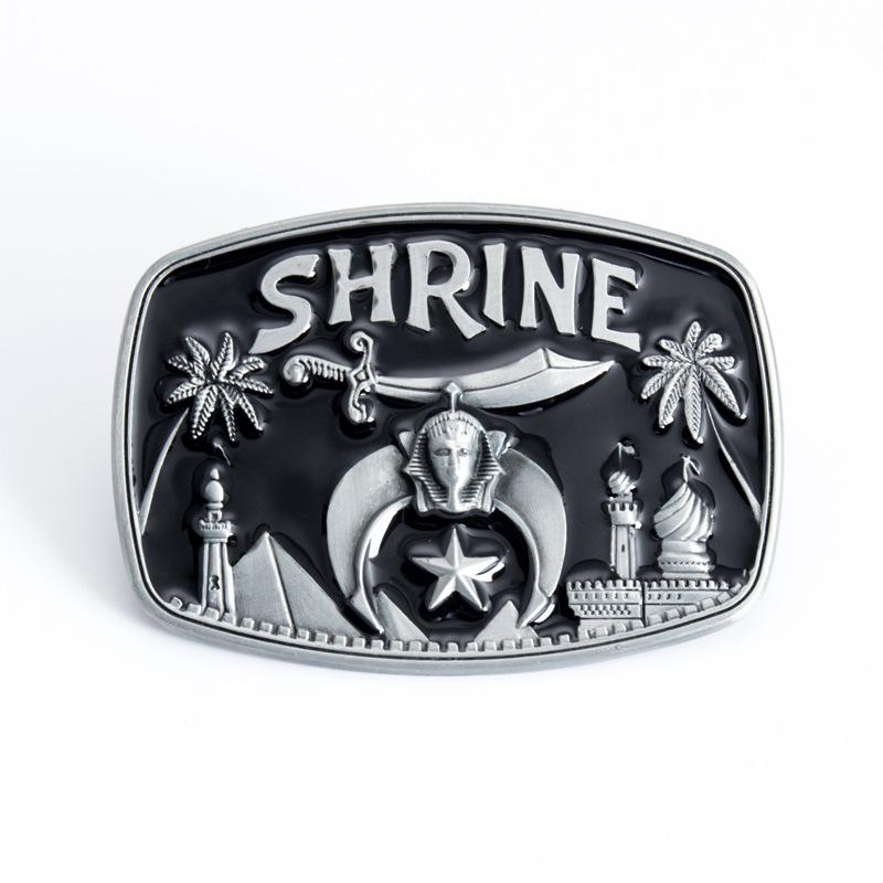 

Модная кожаная пряжка Holy Land Western Denim сплав пряжка для ремня Head Temple пряжка для ремня