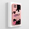 For Samsung Galaxy A12 M12 F12 Case Pretty Butterfly Full Coverage Phone Cover Anti Slip Soft Smooth Liquid Silicone Shell