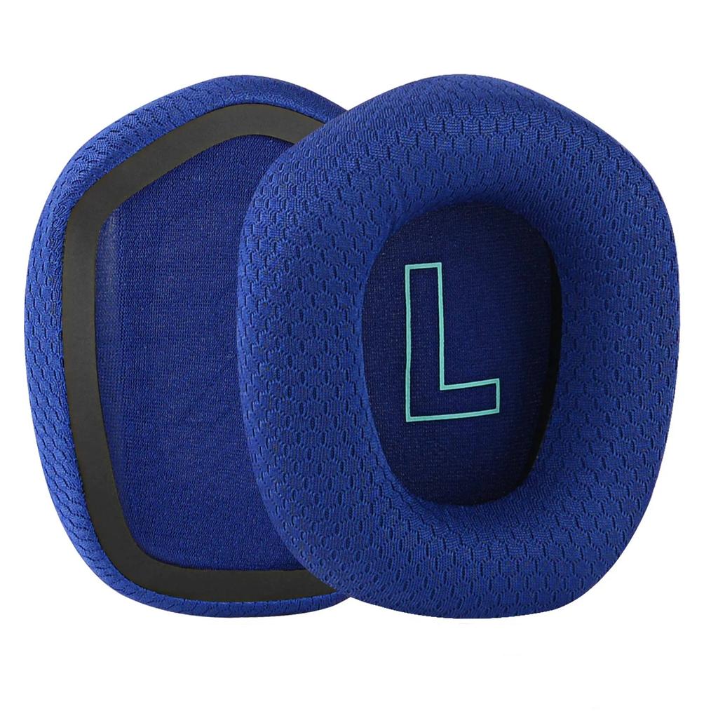 1Pair Replacement Mesh Fabric Earpads Ear Pads Cushion For Logitech G535 G 535 Headphones Headsets Sponge Soft Foam Cushion