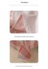 Striped Coarse Cloth Bed Sheet Set: Washable, Skin-Friendly, Cool Mat for Home & Dorm. Available In Single/Double Three-Piece Set.
