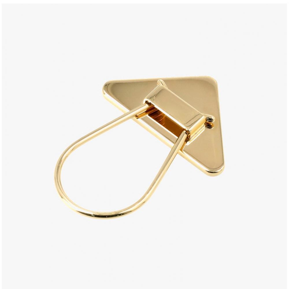Prada Triangle Logo Keyring 1ps063 66a P019f