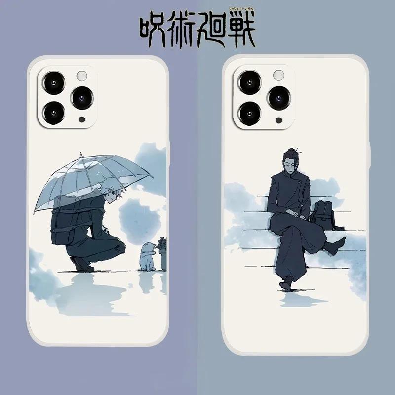 Anime Jujutsu Kaisen Phone Case For Samsung A12 A13 A14 A15 A16 A22 A32 A33 A52 A53 A54 A55 A56 A71 A72 A73 4G 5G Satoru Gojo