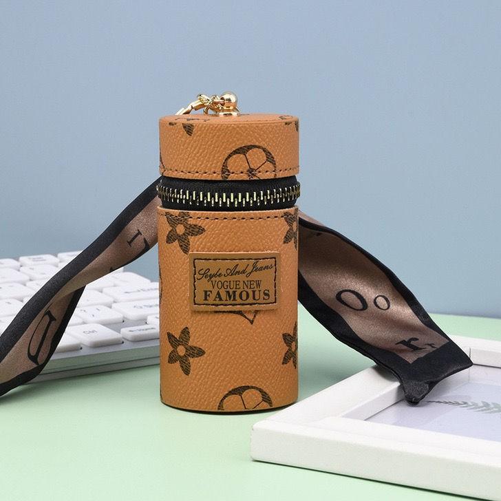 Old flower change bag new small bag pendant earphone bag mouth red envelope mini keychain bag