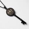 Geometric Moon Star Pendant Necklace With Electroplated Finish For Ladies