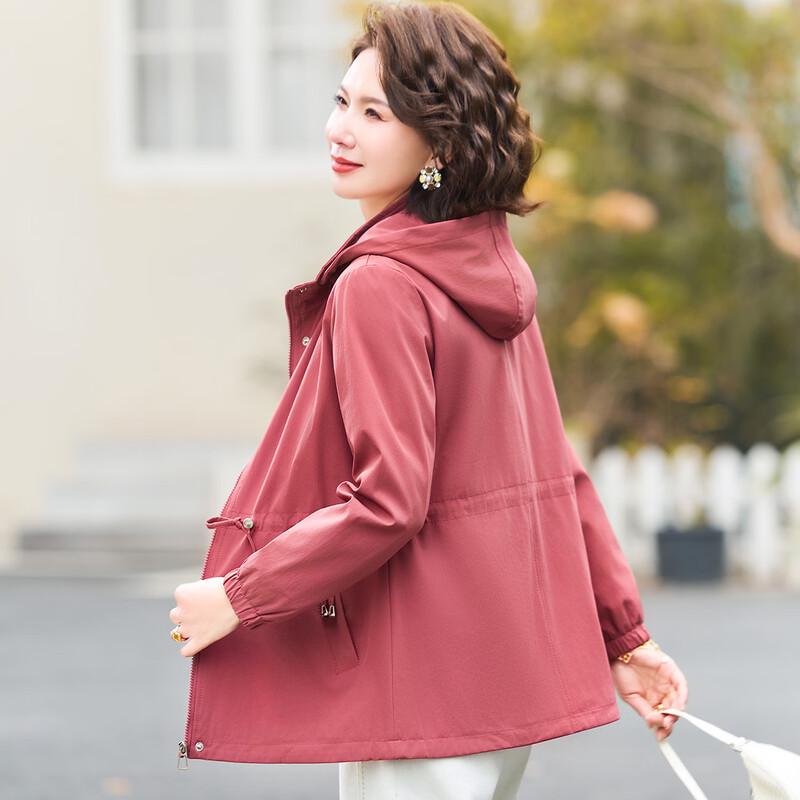 Paster Women s Detachable Hood Spring Jacket L
