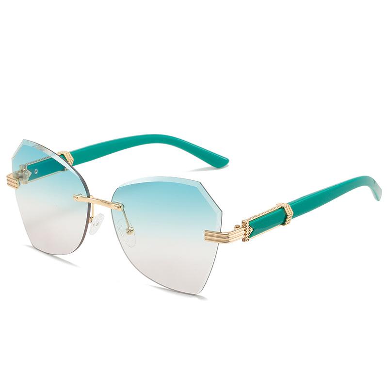 Lunettes de soleil tendance pour femmes, lunettes polygonales pour femmes