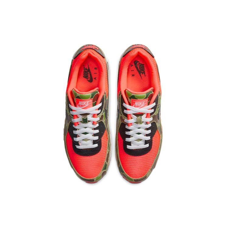 Nike Air Max 90 SP Reverse Duck Camo 2020 Unisex Sneakers Green Infrared Black CW6024-600