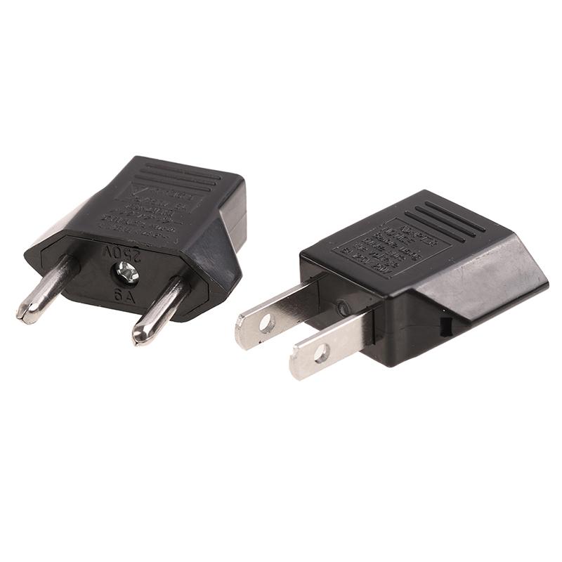 Eu Usa European Conversion Plug Adapter Socket Portable Adapter Converter Power
