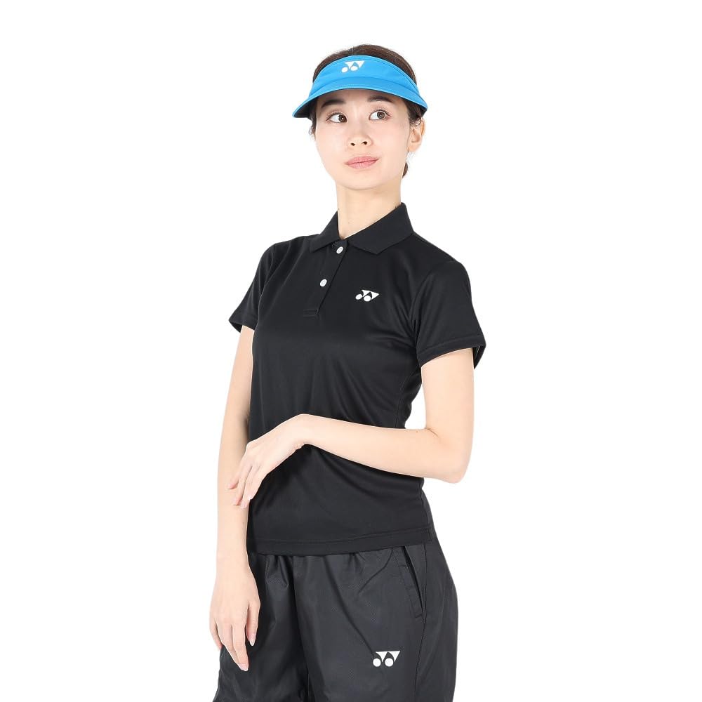 

Женская футболка Yonex для игры с коротким рукавом, черная, размер M, (007),