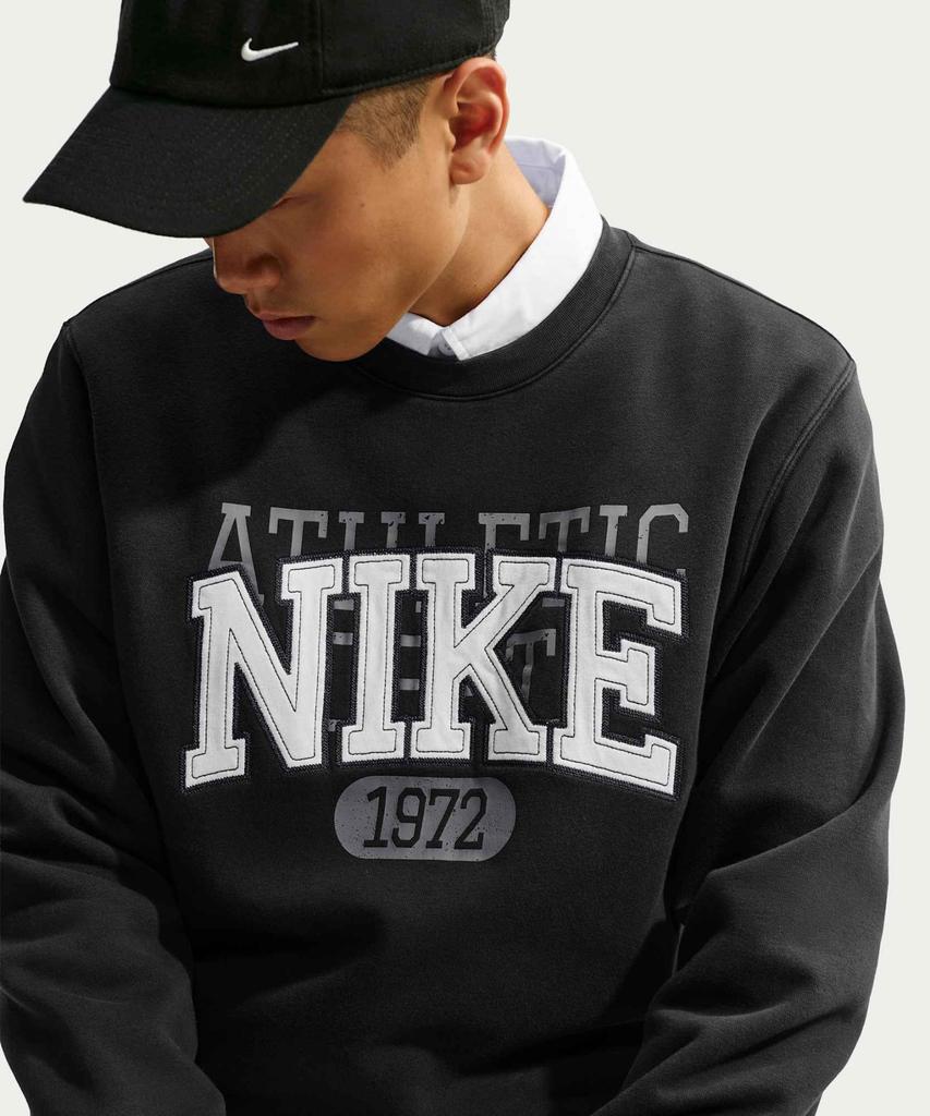 NIKE Sportswear Club Fleece Crew M - Black / Iz4065-010