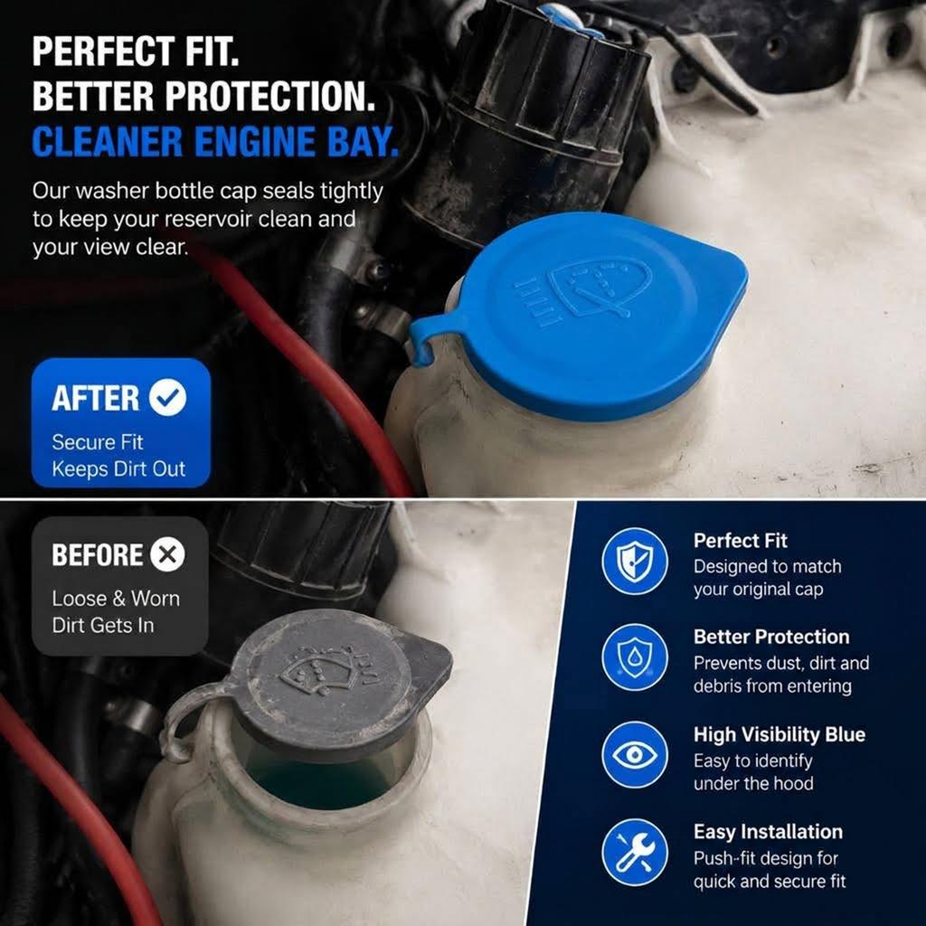 Car Windscreen Washer Cap Fluid Reservoir Bottle Top Sealing Lid Plug for Honda Accord Civic Subaru Forester Impreza Parts