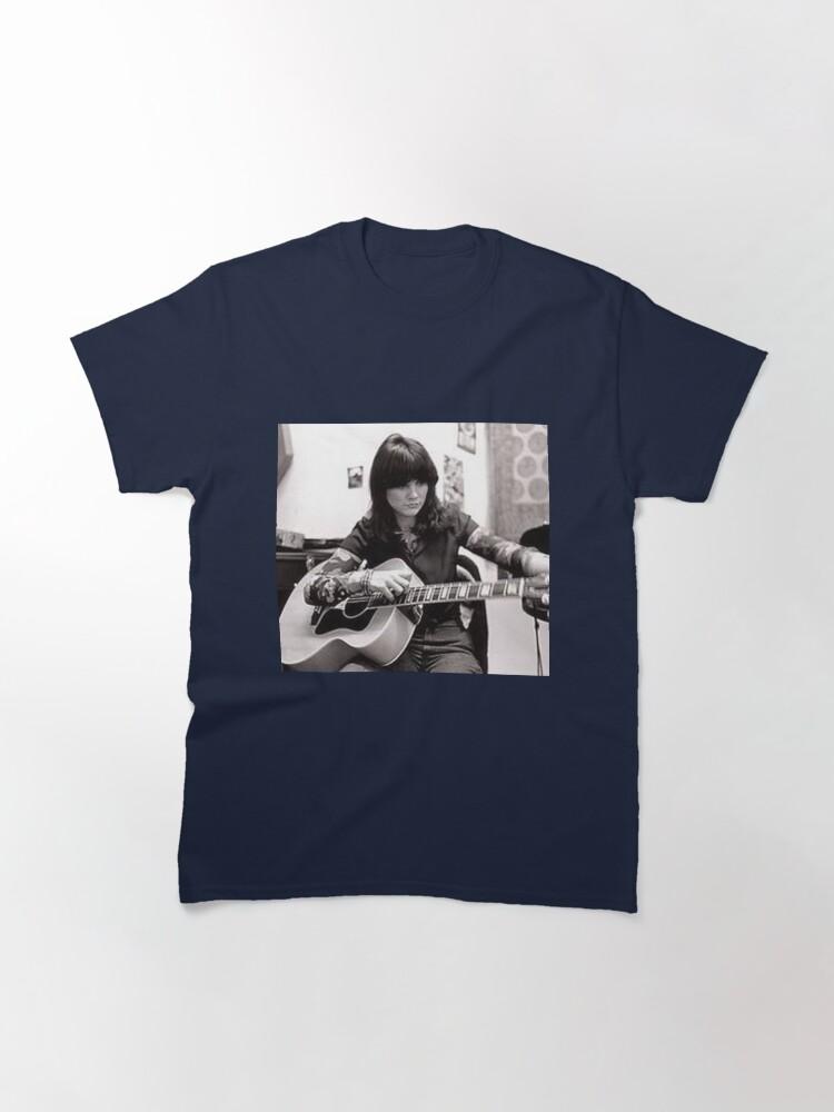 Linda Ronstadt Linda Ronstadt Accoustic Guitar Classic T-Shirt