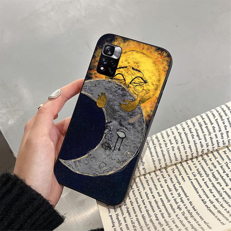 Phone Case For Xiaomi Poco C71 15T 14T Pro Redmi Note 15 14 14 13 Pro Redmi A5 15C 13C Moon