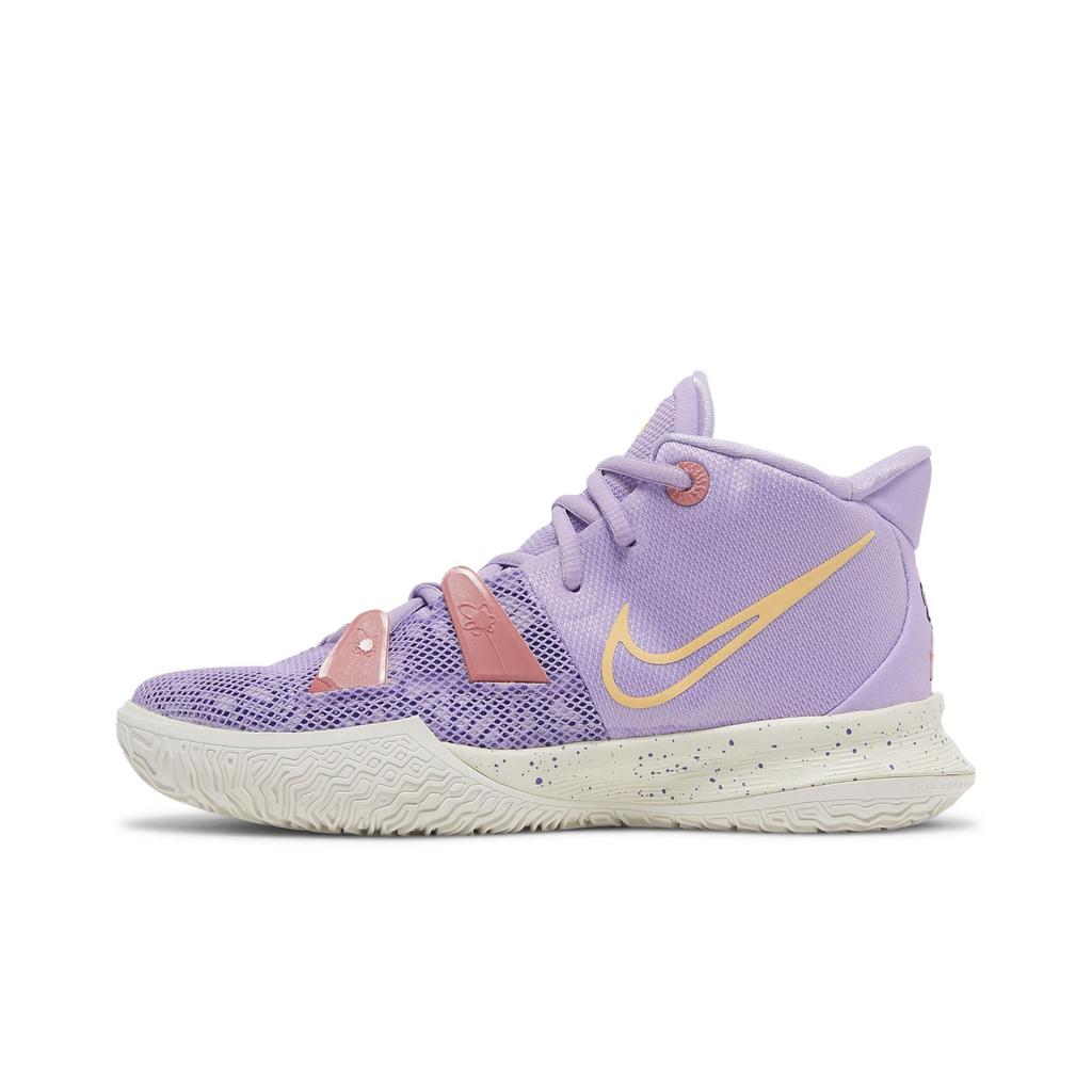 Nike Kyrie 7 Grade School 'Daughters' (Unisex) Lilac / Melon Tint / Indigo Burst / Sail Kids' Basketball Shoes CT4080 501