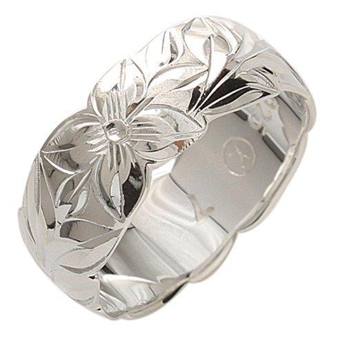 

Гавайское ювелирное кольцо My Relief 8 мм [BreezyIsland] (US8-JP16.5)