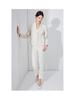 Petite Women's White Short Suit Set: High-End Casual Blazer Jacket for Spring/Autumn 2025